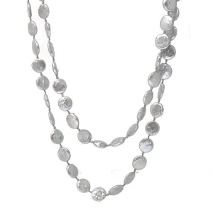 Coin Pearl Necklace