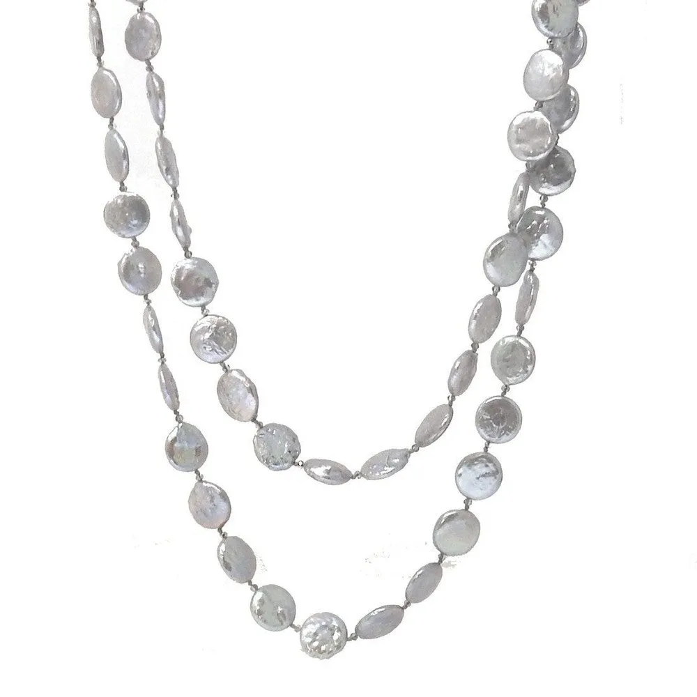 Coin Pearl Necklace
