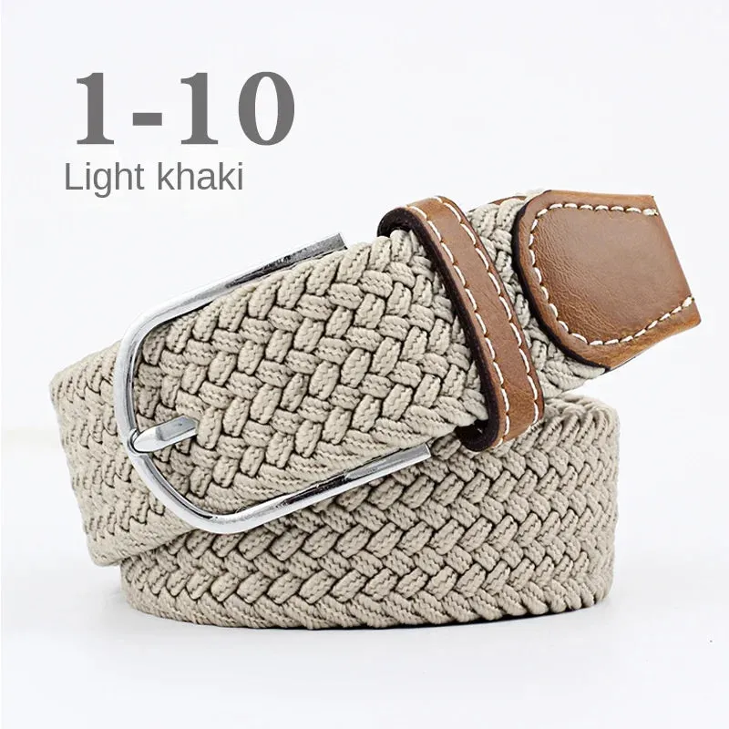 Colorful Canvas Casual Belt