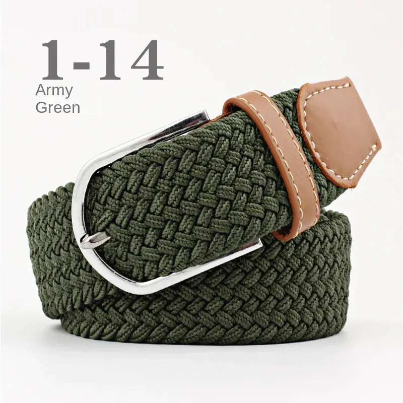 Colorful Canvas Casual Belt