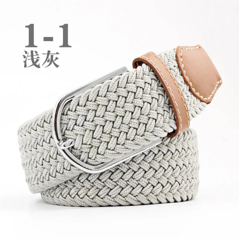 Colorful Canvas Casual Belt
