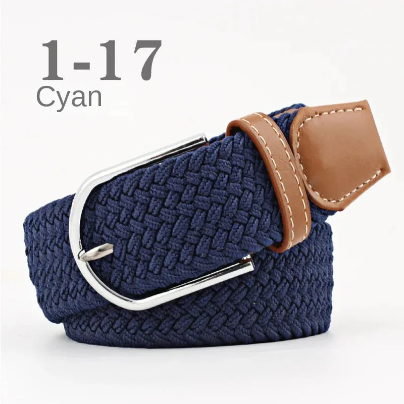 Colorful Canvas Casual Belt