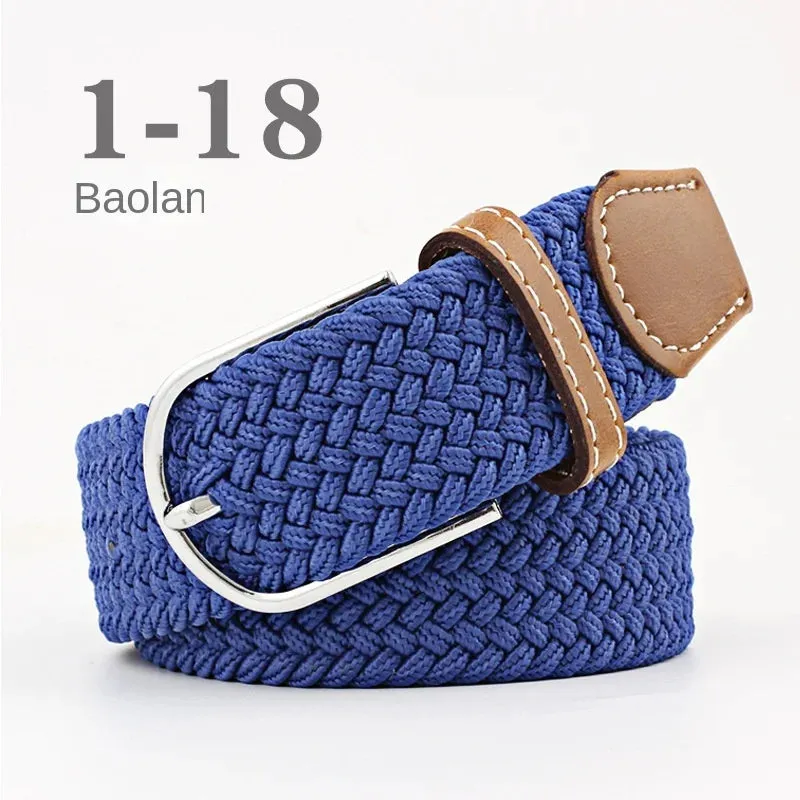 Colorful Canvas Casual Belt