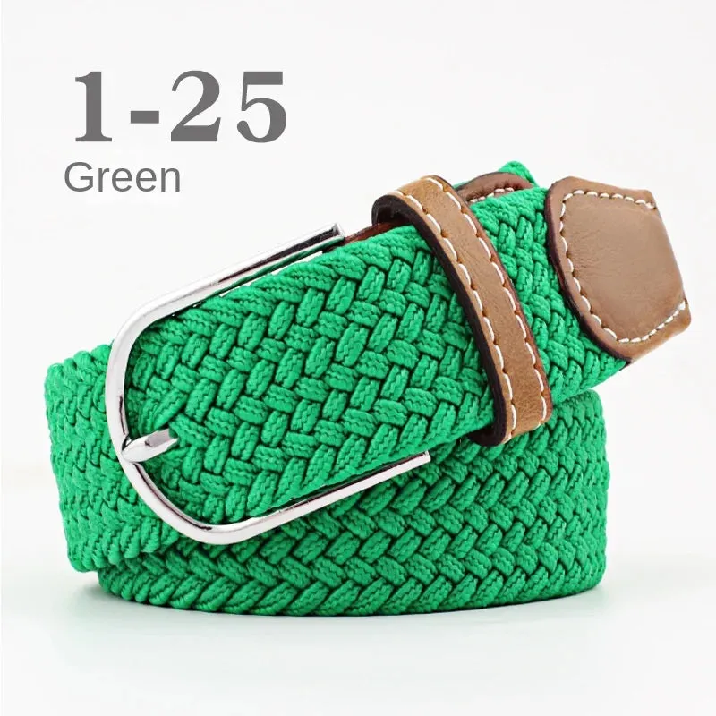Colorful Canvas Casual Belt
