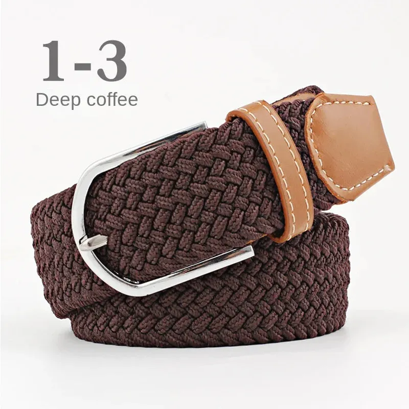 Colorful Canvas Casual Belt