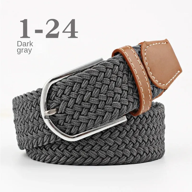 Colorful Canvas Casual Belt