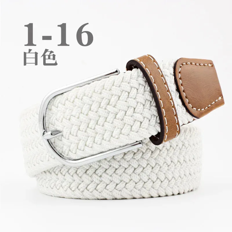 Colorful Canvas Casual Belt