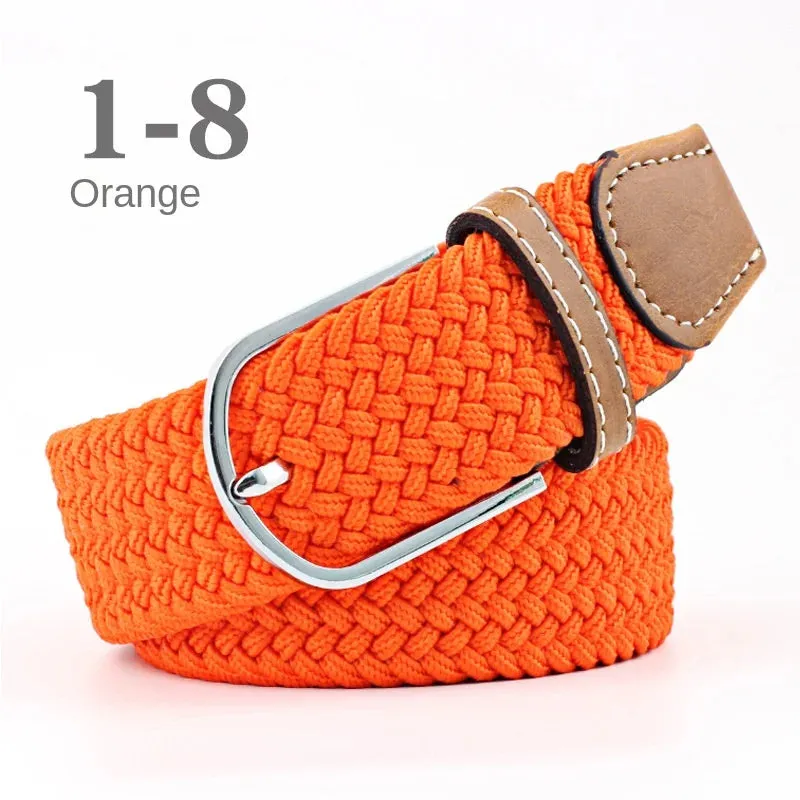 Colorful Canvas Casual Belt