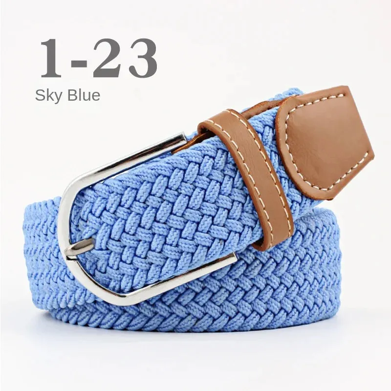 Colorful Canvas Casual Belt
