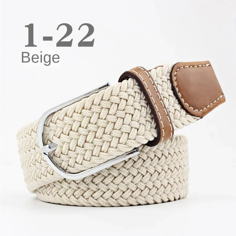 Colorful Canvas Casual Belt