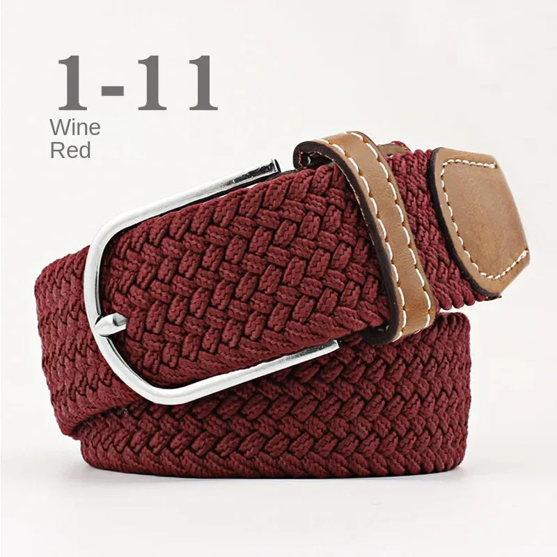 Colorful Canvas Casual Belt
