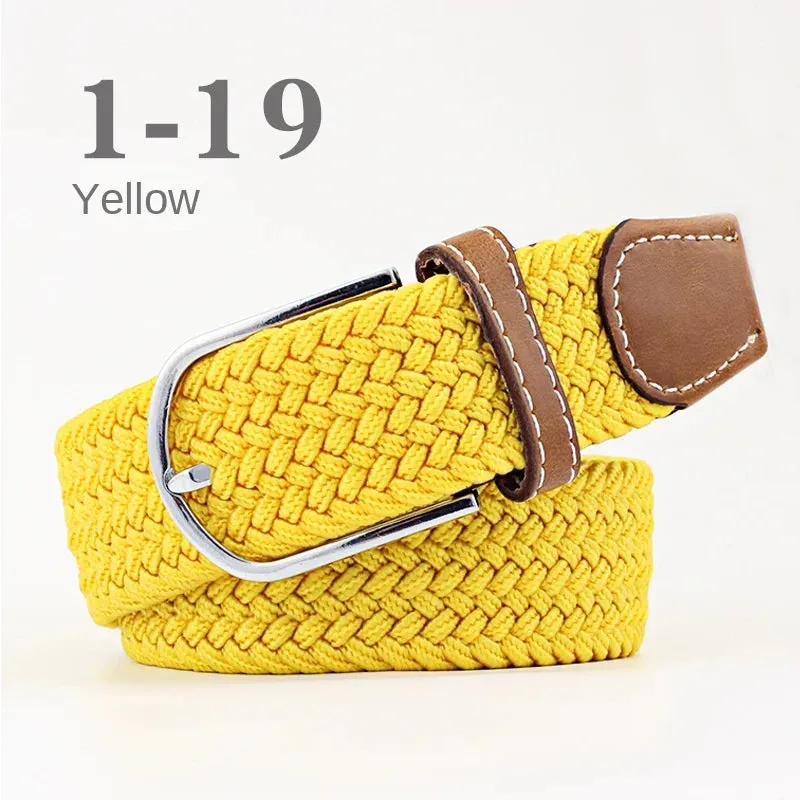 Colorful Canvas Casual Belt