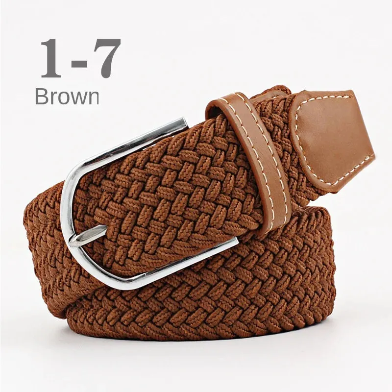 Colorful Canvas Casual Belt