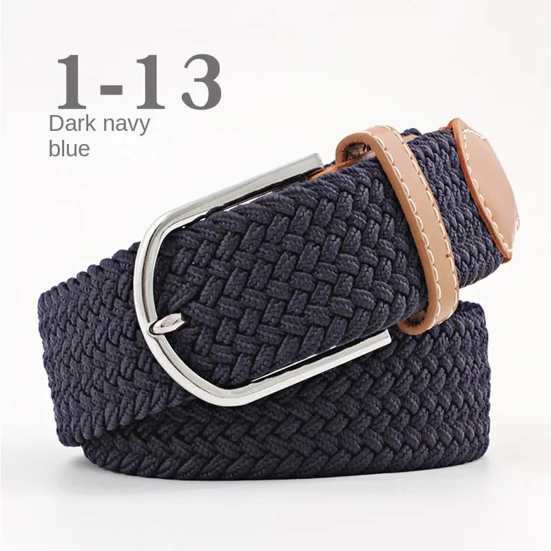 Colorful Canvas Casual Belt