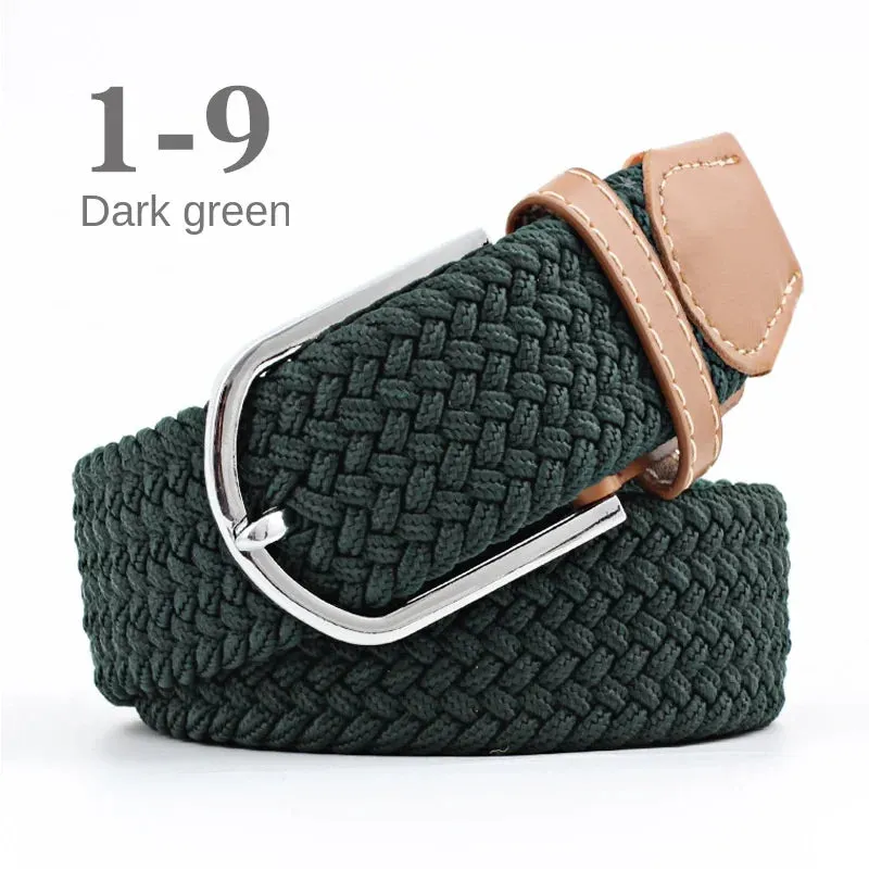Colorful Canvas Casual Belt