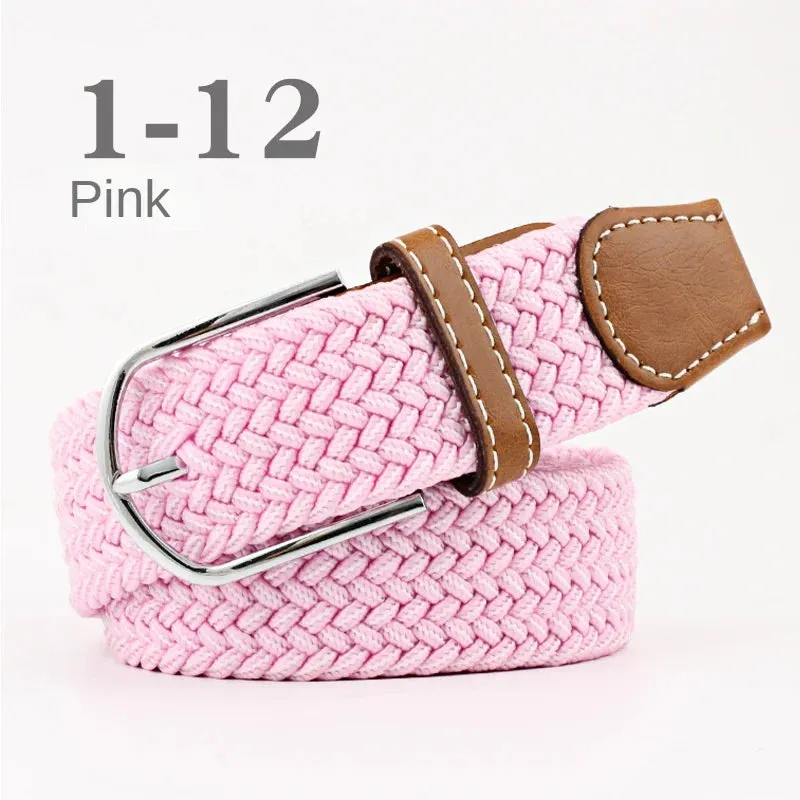 Colorful Canvas Casual Belt