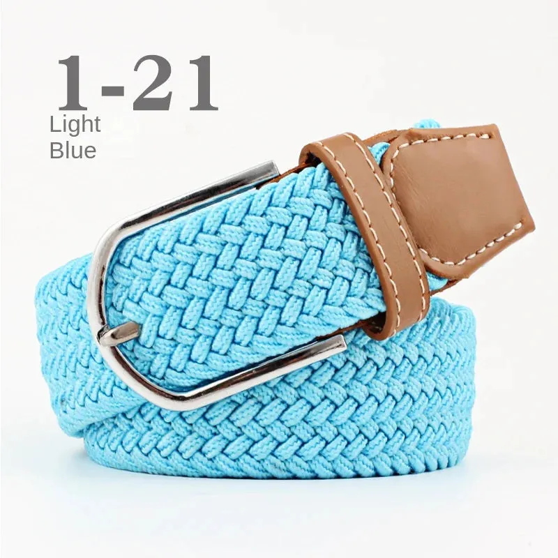 Colorful Canvas Casual Belt