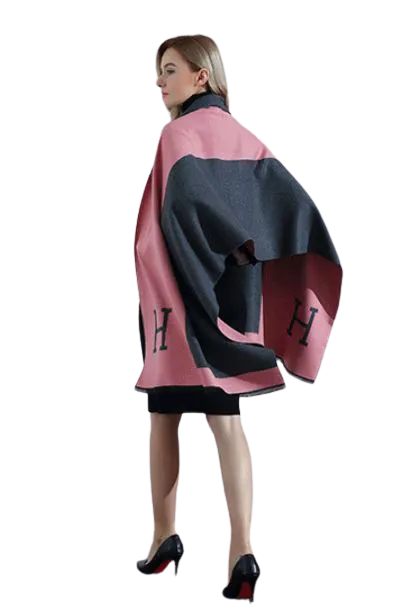 Colour Block Cashmere Scarves