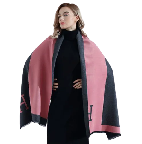 Colour Block Cashmere Scarves