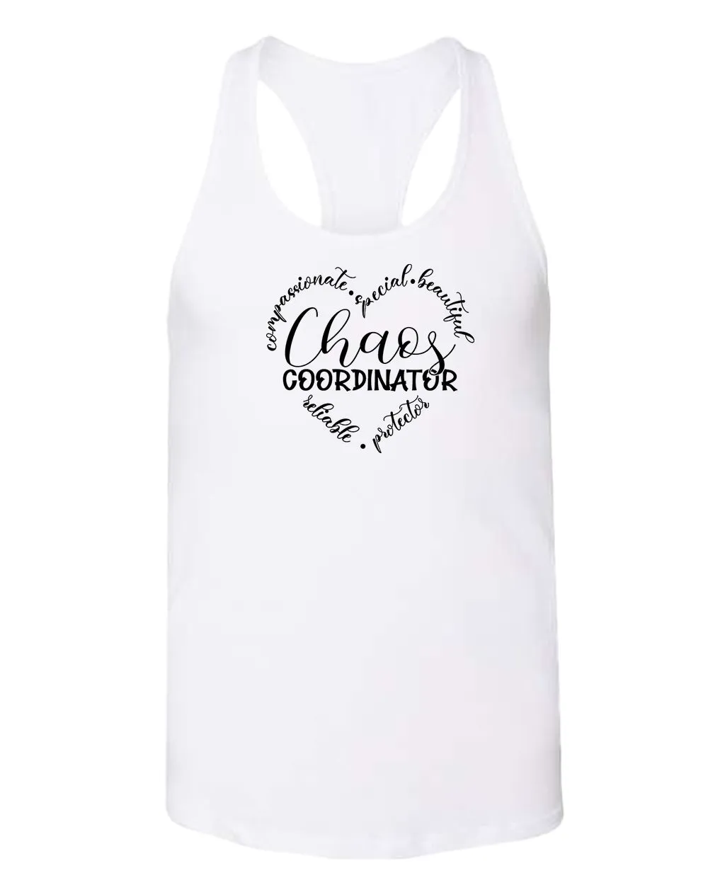 Compassionate special beautiful chaos coordinator women tank tops