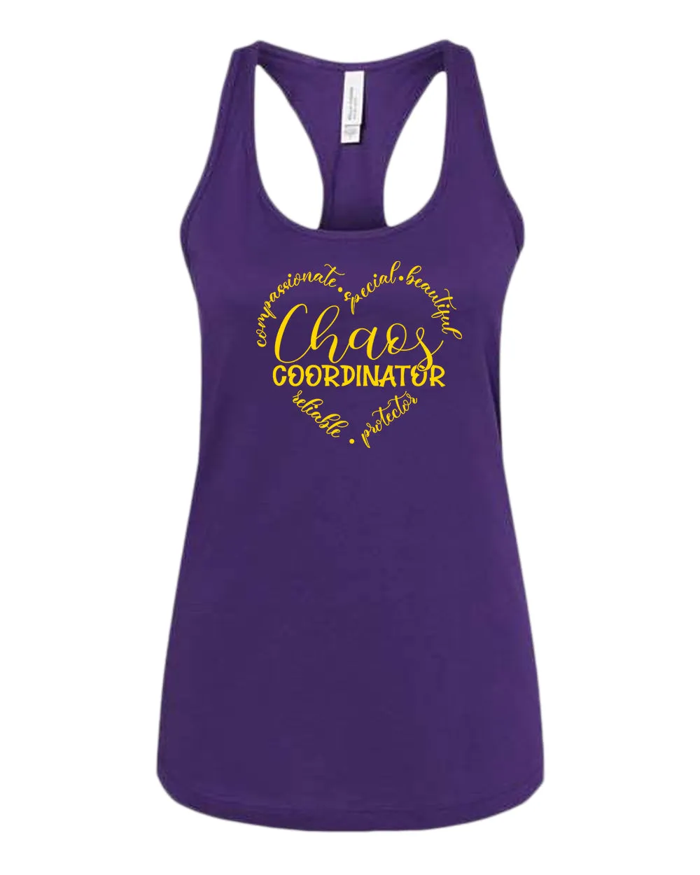Compassionate special beautiful chaos coordinator women tank tops