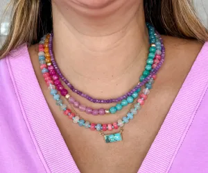 Confetti Candy Beaded Necklace