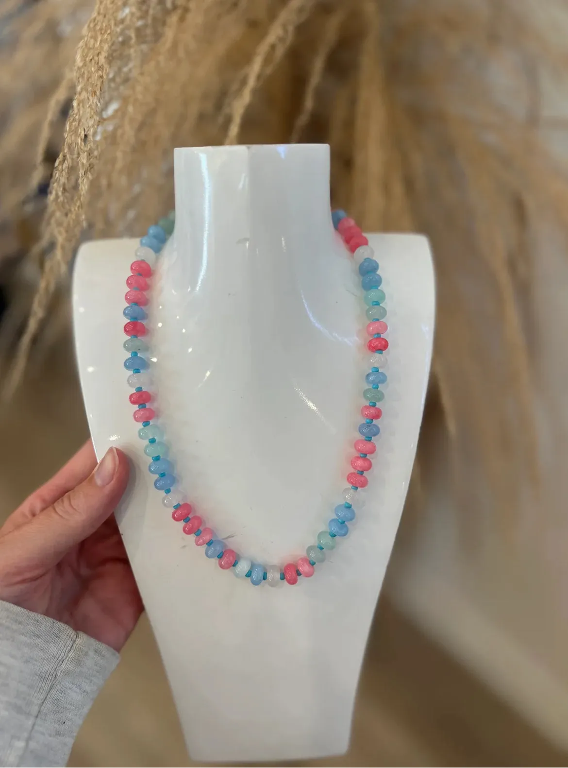 Confetti Candy Beaded Necklace