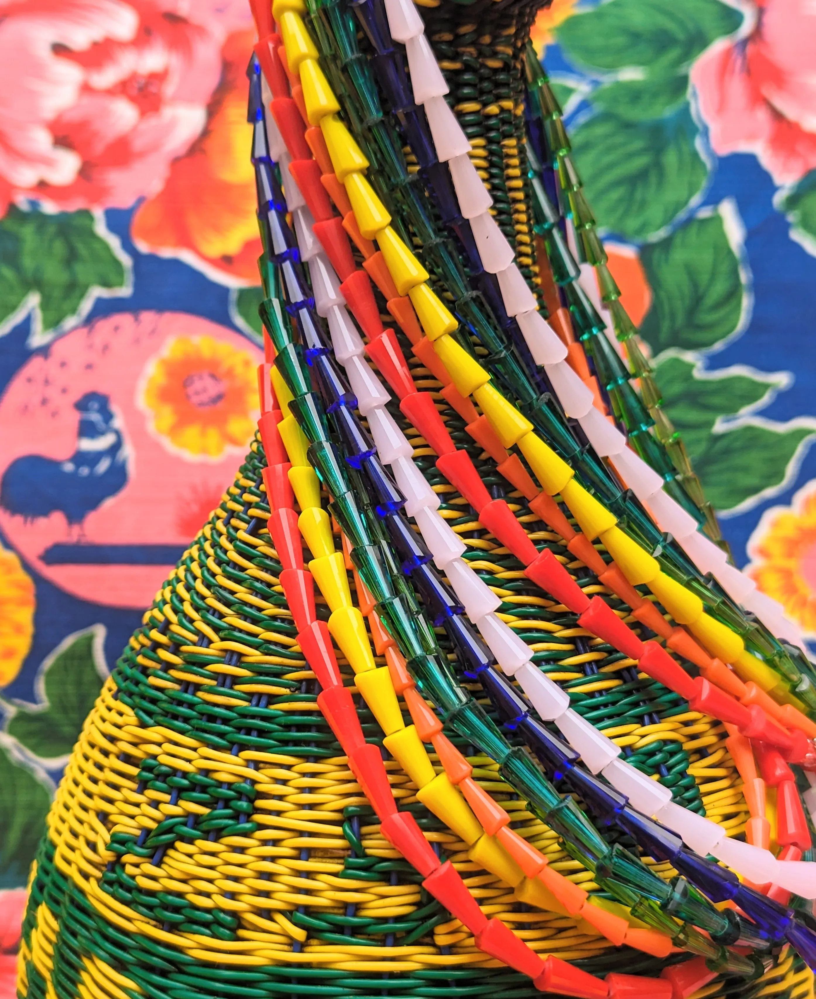Conical swaro necklaces