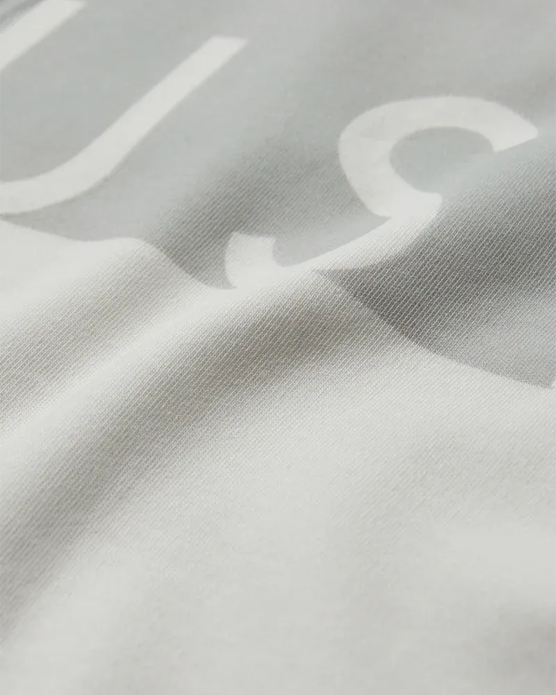 COPENHAGEN MUSE Hvit oversized t-skjorte med print