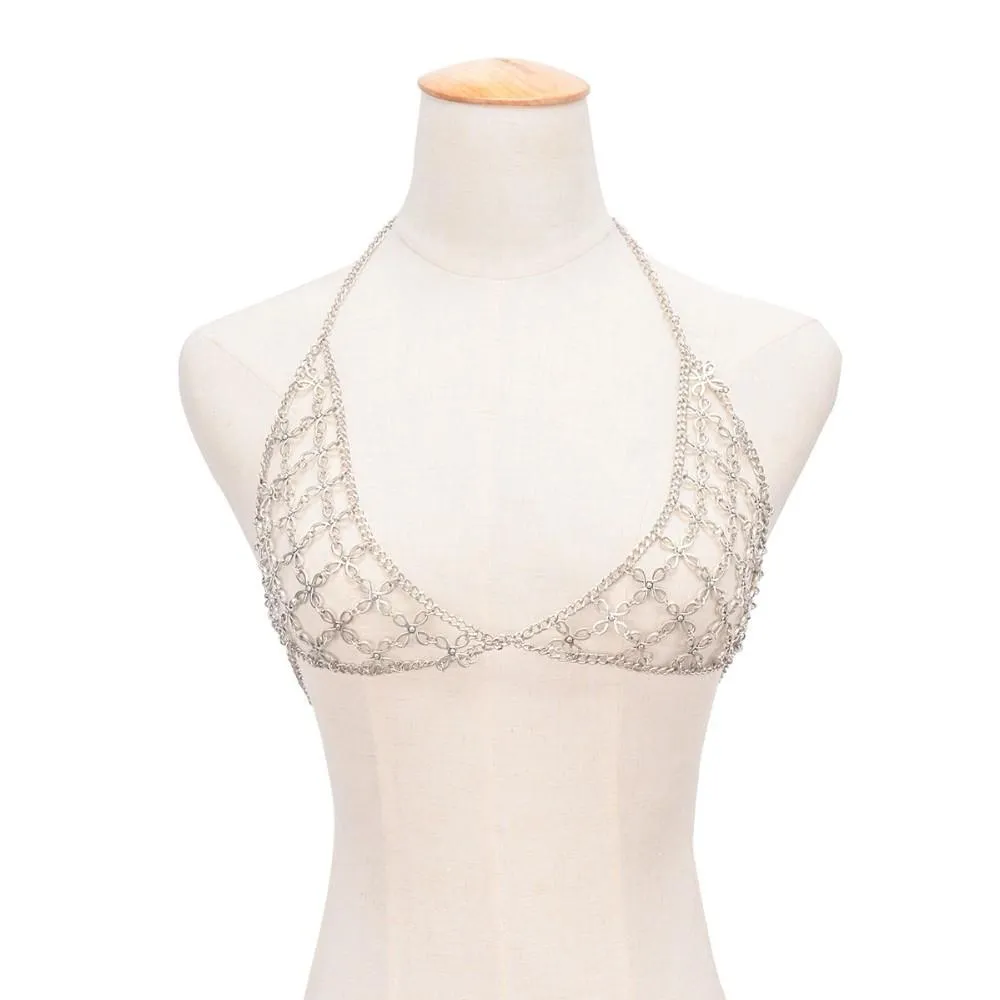 Cowley Flower Chain Bralette