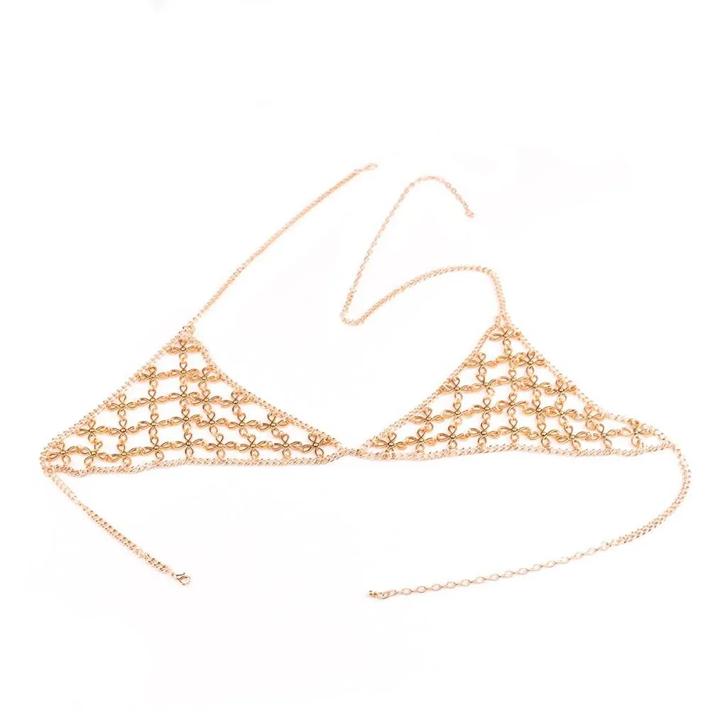 Cowley Flower Chain Bralette
