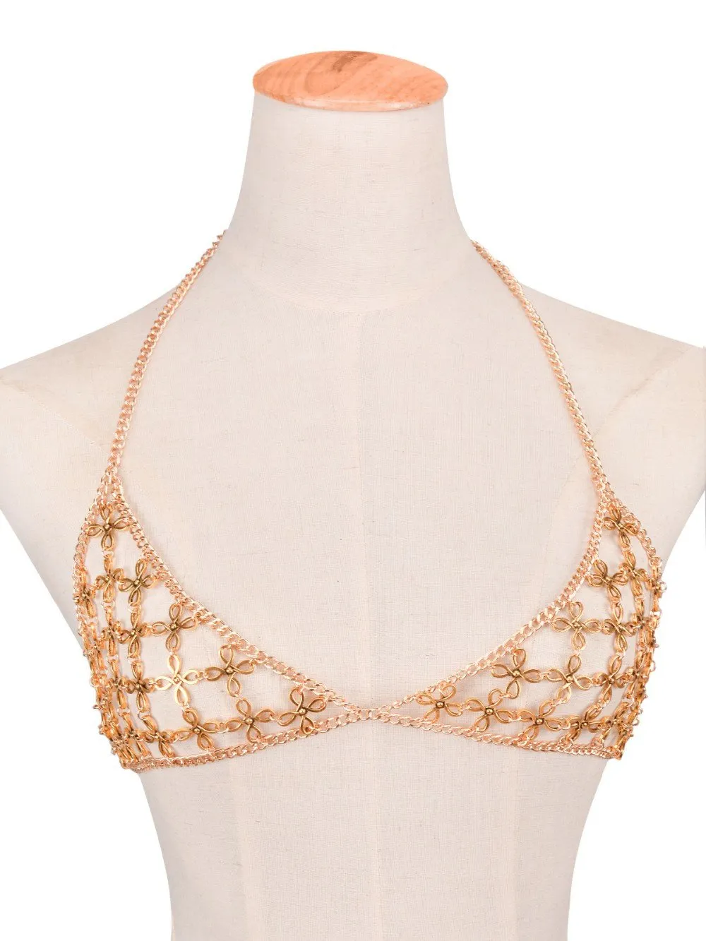 Cowley Flower Chain Bralette