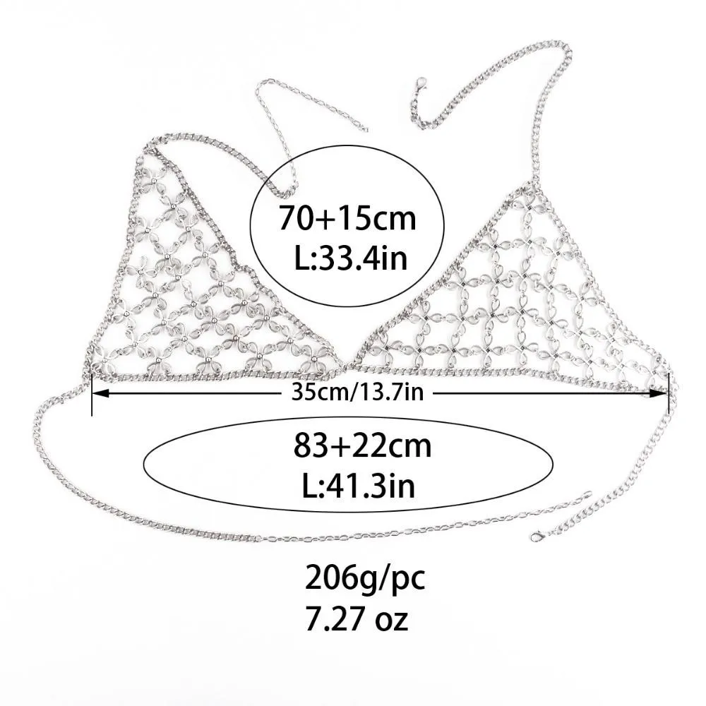 Cowley Flower Chain Bralette