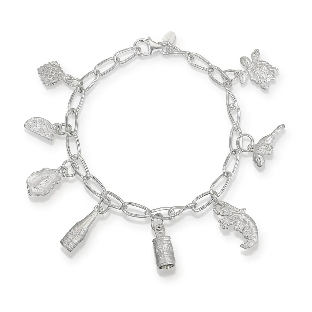 Cracker Charm in Silver