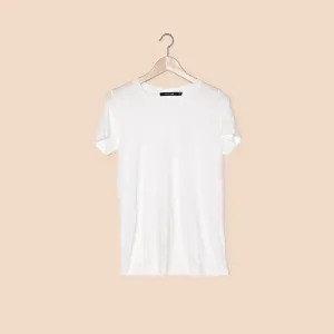Crew Neck T-Shirt / White