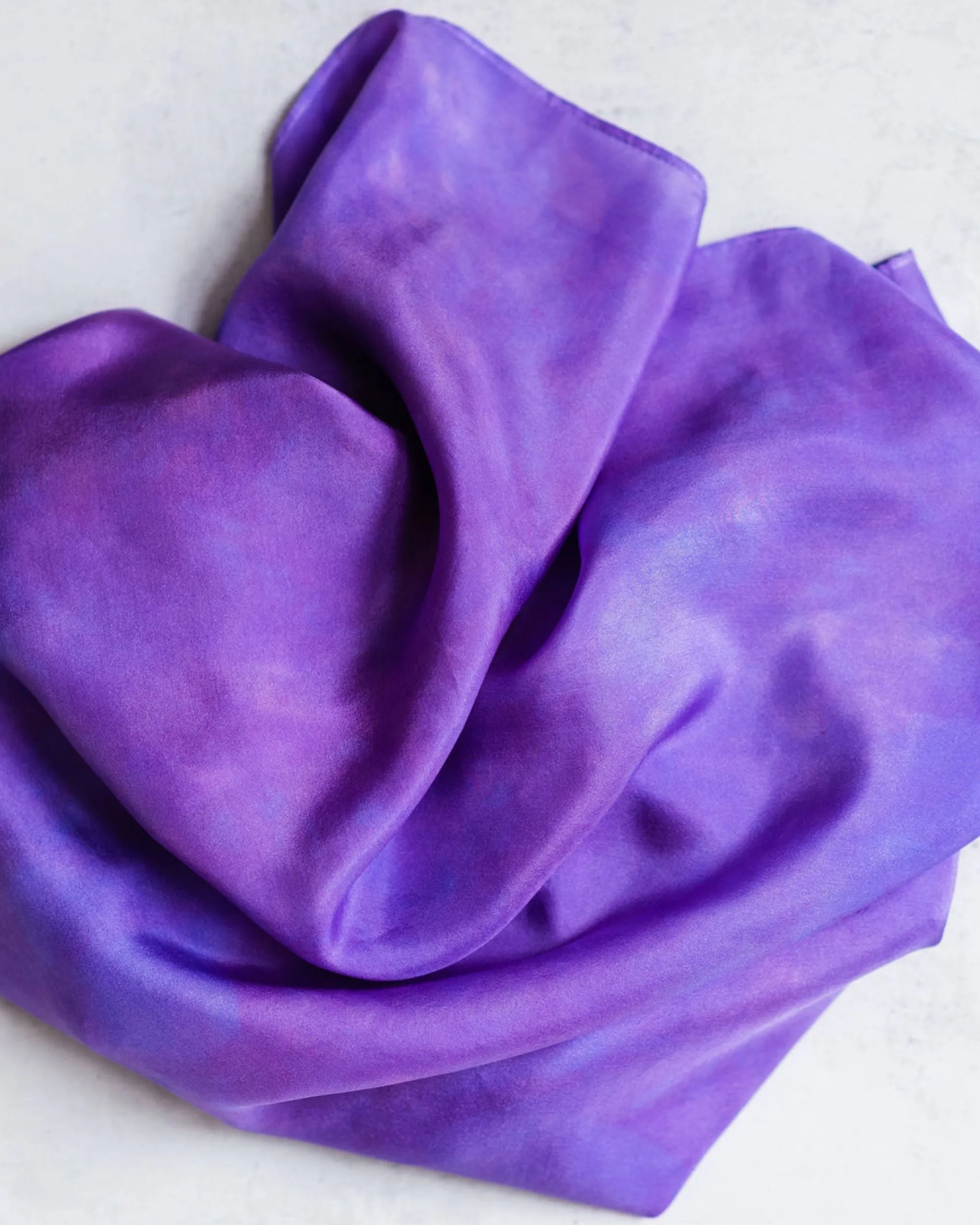 Crocus Silk Scarf - February