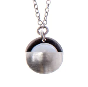 Cupped Pearl Pendant