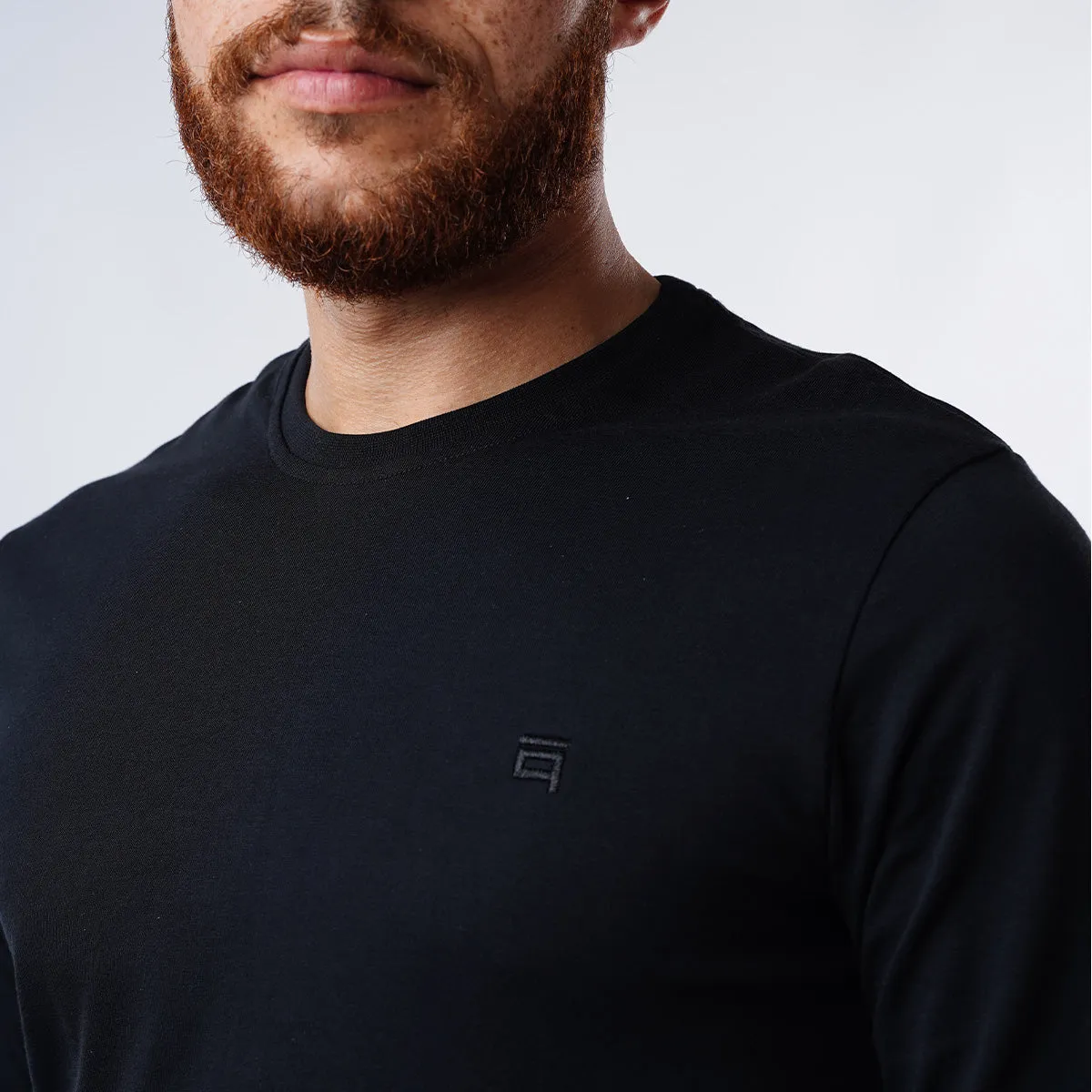 Curved Long-Sleeve with Cuffs
