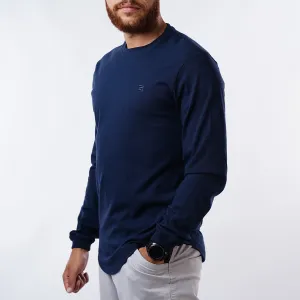 Curved Long-Sleeve with Cuffs