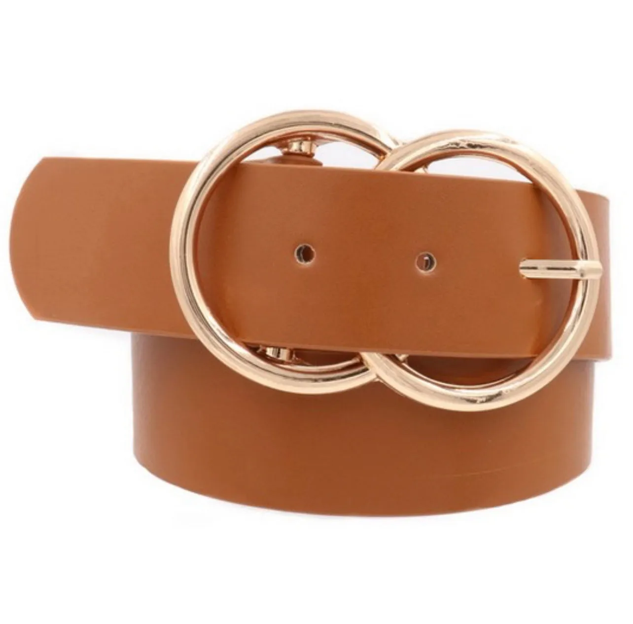 Curvy Gal Faux Leather Belt