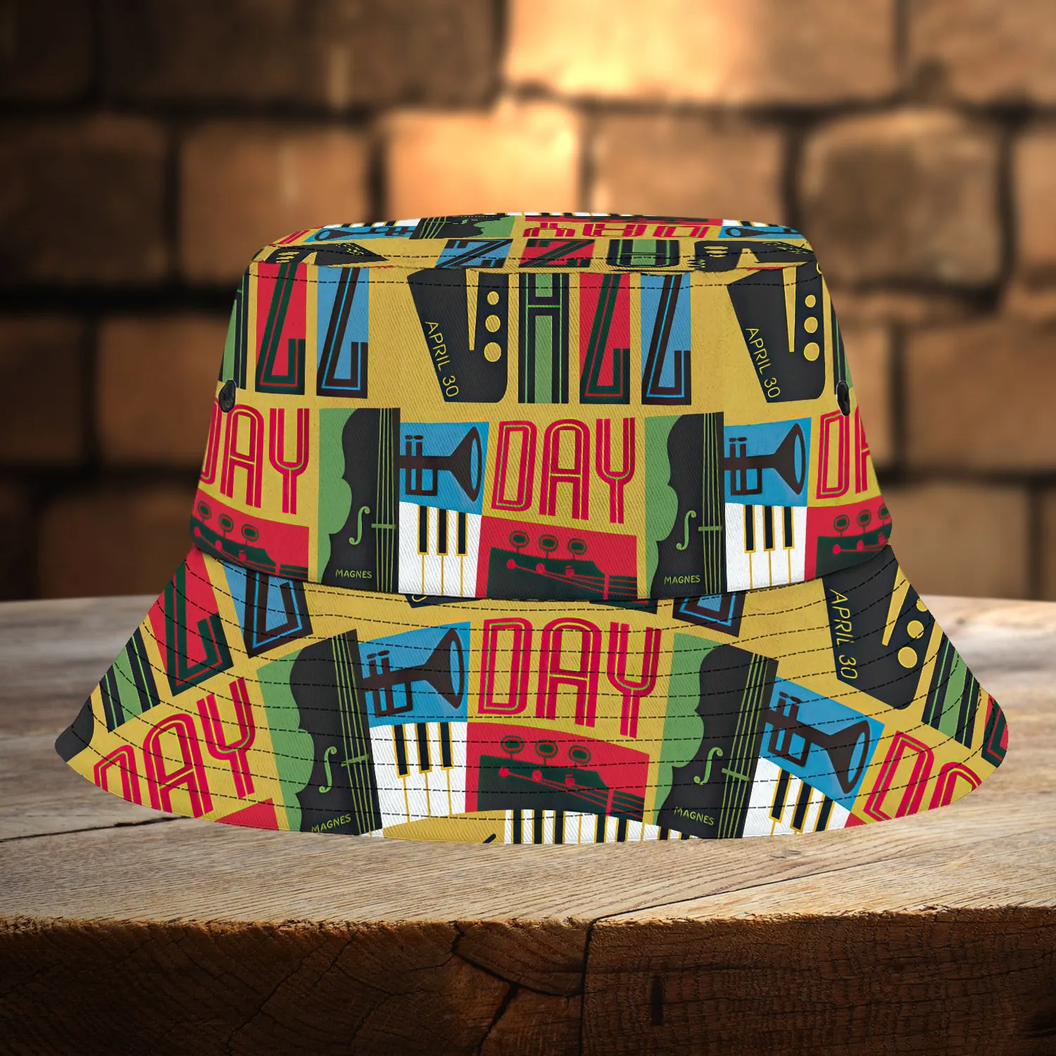 Custom Bucket Hat - Jazz- Hd98 62