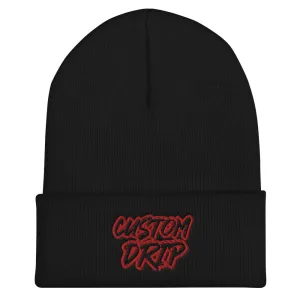 Custom Drips Cuffed Beanie