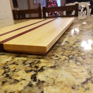 Cutting Board - Maple & Purple Heart