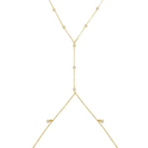 CZ Bezel Shaker Body Chain