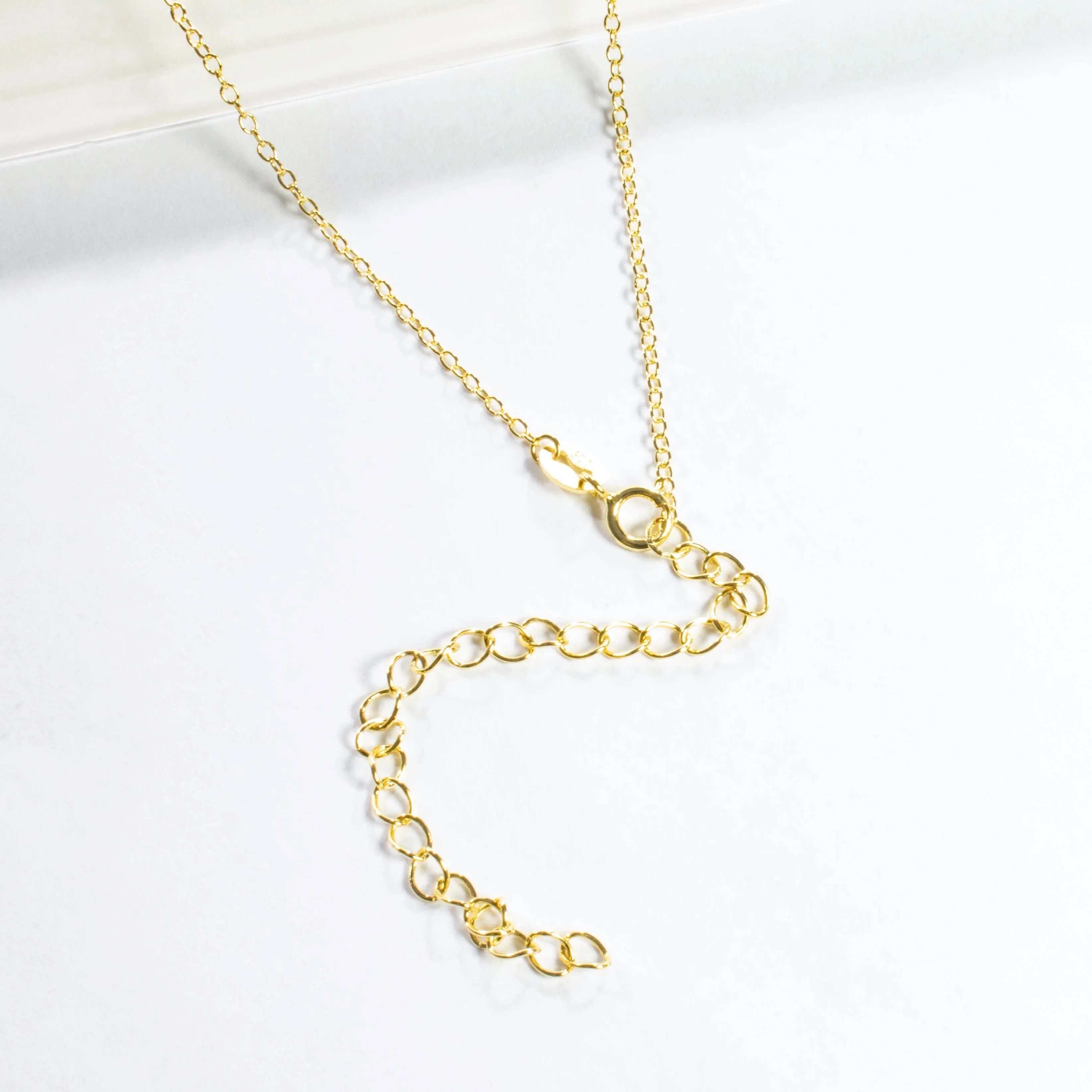 CZ Bezel/Balls Dangling Choker - Gold