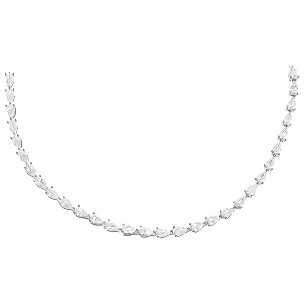 CZ Teardrop Choker