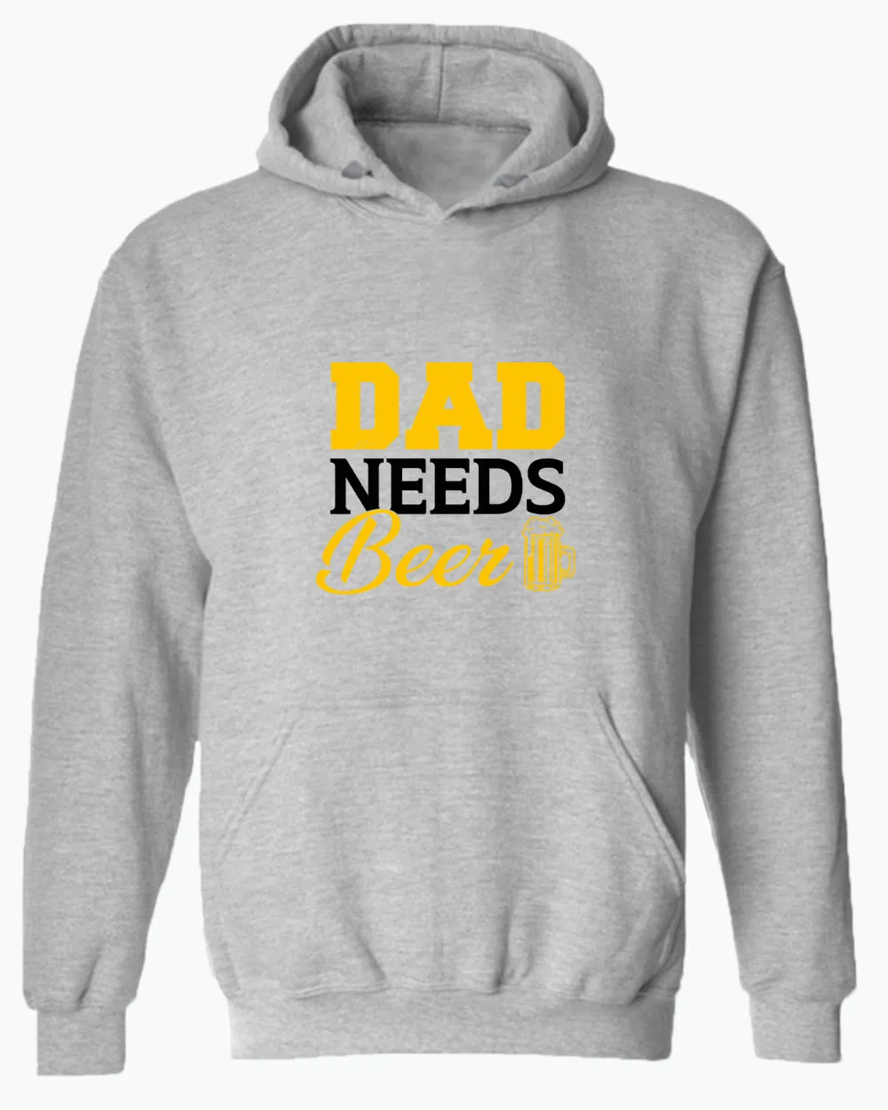 Dad needs beer hoodie, father's day gift hoodies