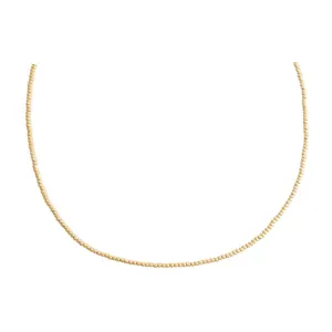 Dainty Beaded Chain Choker