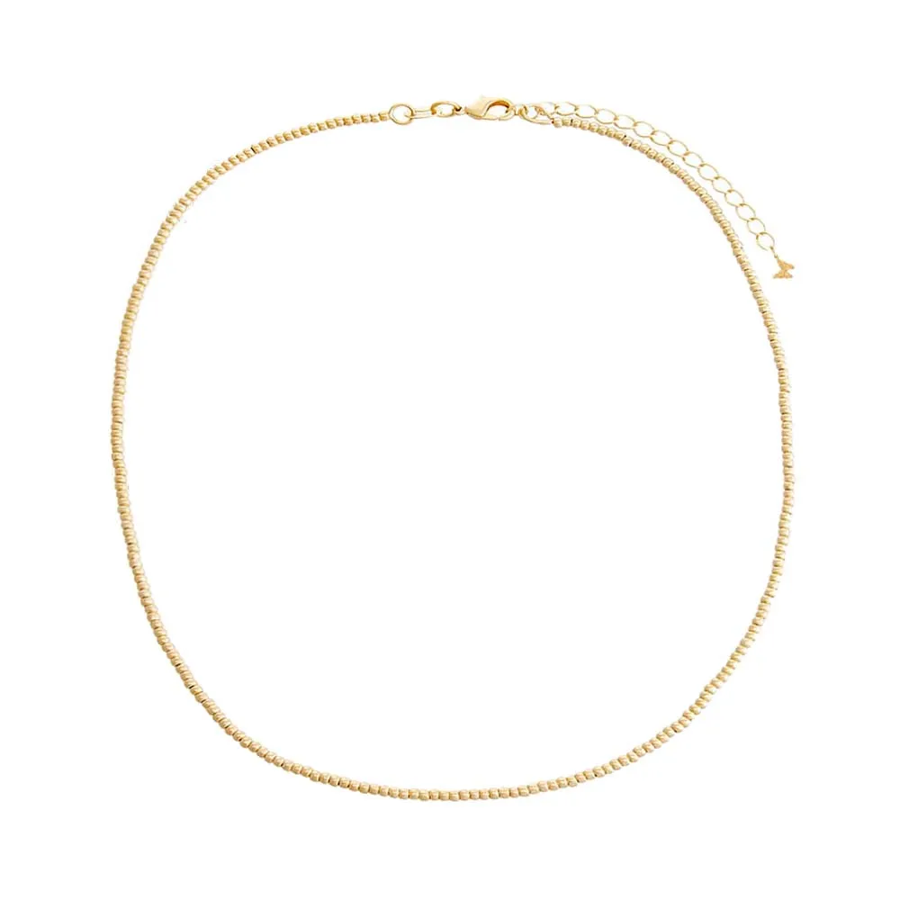 Dainty Beaded Chain Choker