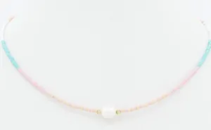 Dandy Pink Multi Necklace